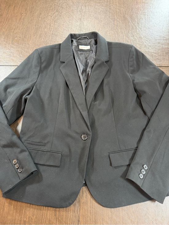 Merona Jackets & Blazers - Merona Black Women's Tailored Blazer Jacket Sz XL.